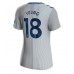 Everton Ashley Young #18 Voetbalkleding Derde Shirt Dames 2023-24 Korte Mouwen